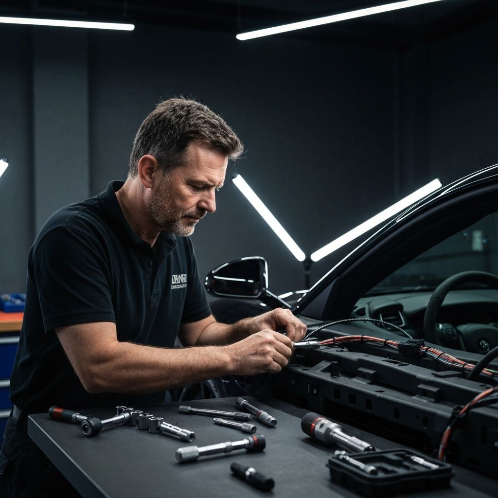 Professional vehicle security installation - Auto Defend Inc